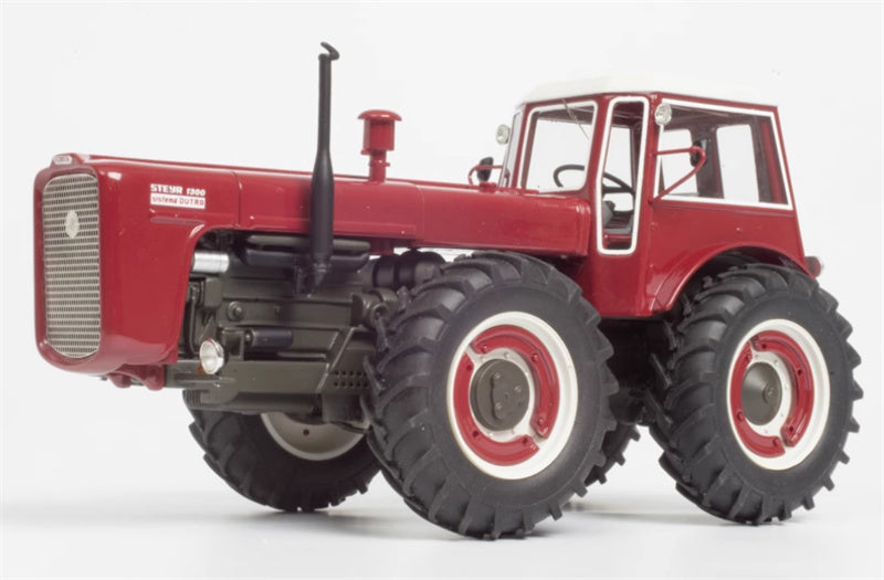 SCHUCO Steyr 1300 tractor wine red 1:32 Truck Pre-built Model