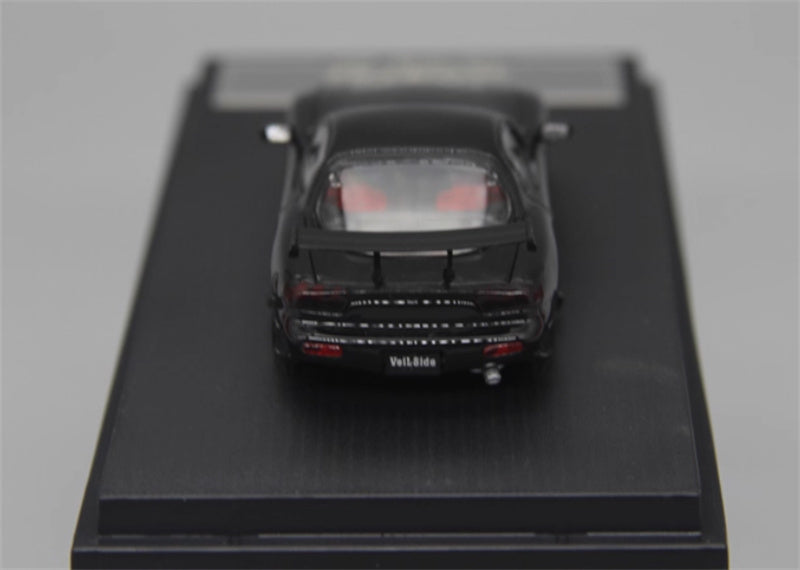 Mortal Mazda RX7 Veilside Limited Edition black 1:64 Car Pre-built Model view7