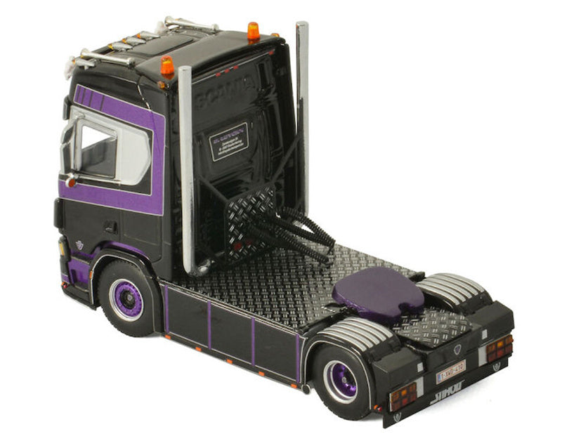 WSI SCANIA R HIGHLINE CR20H 4X2 D. LUYCKX 1/50 Truck Pre-built Model