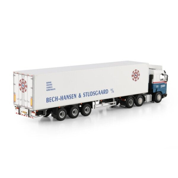 1:50 SCANIA BECH HANSEN 3 Series 6X2 REEFER TRAILER 3 AXLE WSI   DIECAST Model