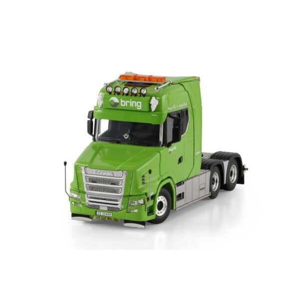 1:50 SCANIA BRING 6X2 VLASTUIN WSI  Green DIECAST Model