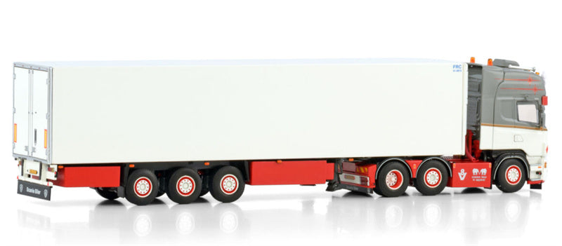 WSI SCANIA R5 6X2 TWIN STEER REEFER De Kraker 1:50 Model