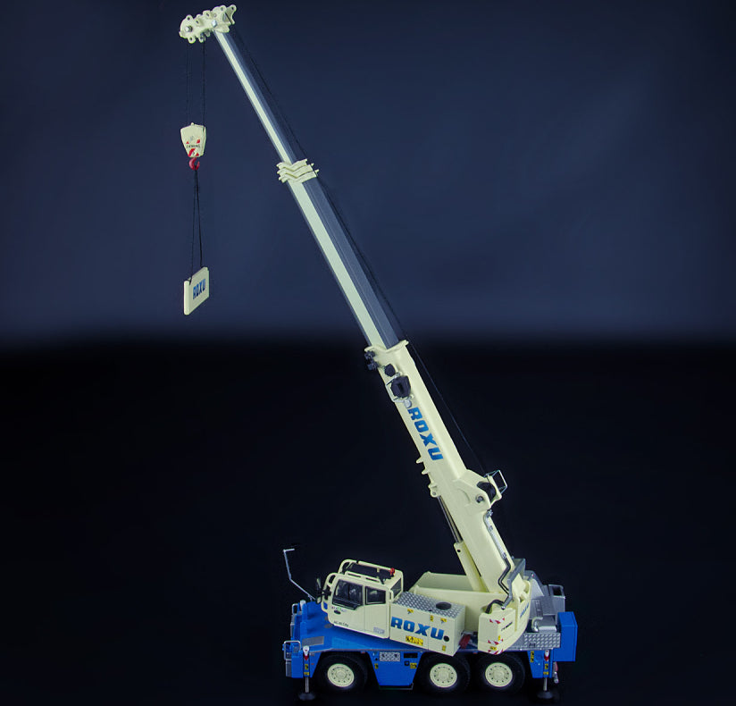 IMC Demag AC 45 CITY Roxu Crane 1/50 Truck Pre-built Model