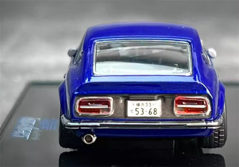 1:64 AUTOART Nissan Fairlady Z (S30) Wangan Midnight Akuma COMIC 4 VERSION blue view6