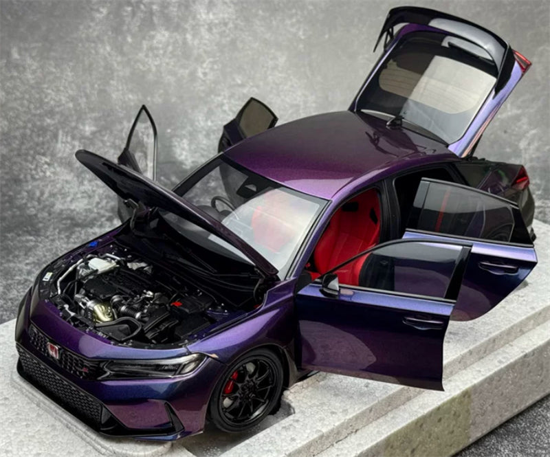 1:18 Honda Civic Type R FL5  Chameleon Purple MOTORHELIX Limited Edition 699PCS ONLY DIECAST Model