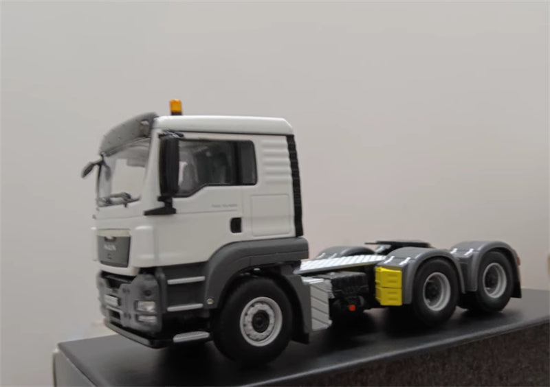 WSI MAN TGS L 6X4 White Line 1:50 Truck Pre-built Model