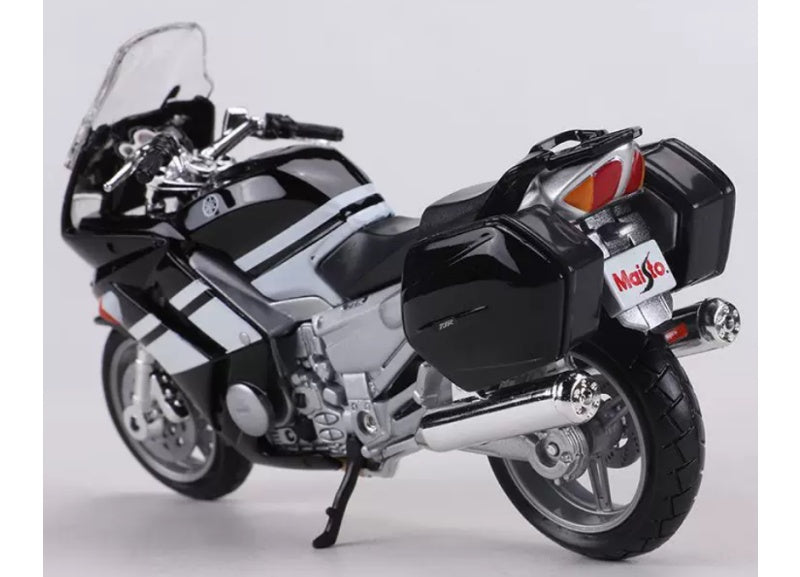 1:18 Yamaha FJR 1300 2006 Black/White  Maisto  Diecast Motorcycle Model