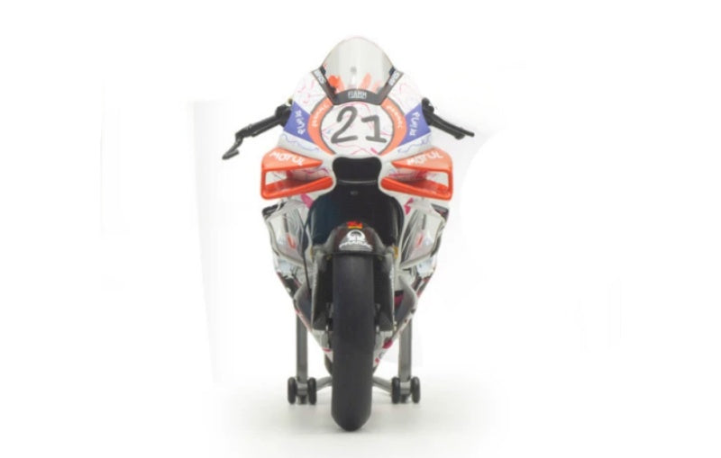1:12 Ducati Pramac MOTO GP24 Catalonia Grand Prix 21# KiloWorks Diecast Model view6