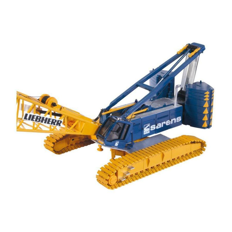 NZG LIEBHERR LR 1300 Crawler Crane with Derrick Sarens Limited Edition 1:50 KIT Truck Lorry