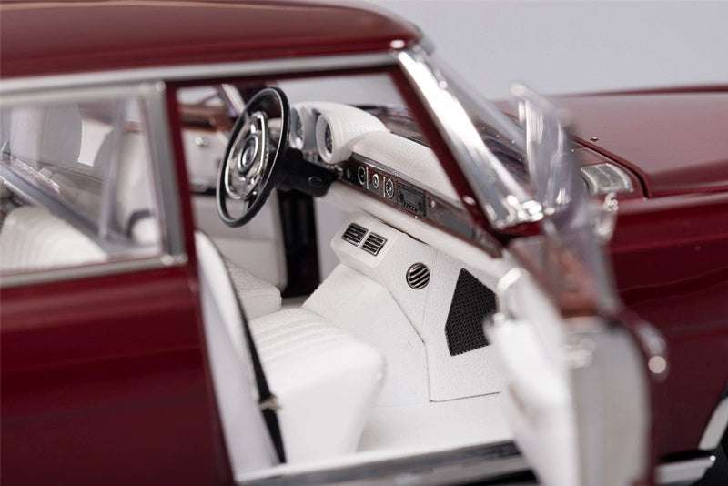 KengFai Mercedes Benz S600 Pullman Classic Car Pearlescent red 1:18 DIECAST CAR