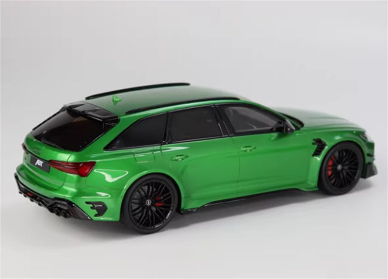 1:18 Audi ABT RS6-R C8  Metallic Green  GT SPIRIT W/ roof box Limited Edition 666PCS ONLY Resin Car Model