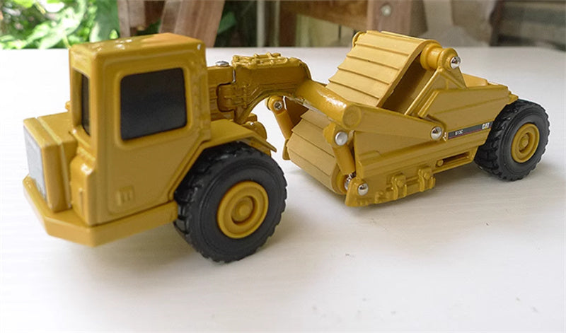 Norscot Cat Gift box set (613C scraper, 950F wheel loader, D6H tracked tractor) yellow 1:64 Truck Pre-built Model