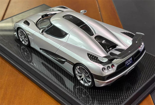 1:18 Koenigsegg CCXR 2010 silvery VMB Resin Car Model view2