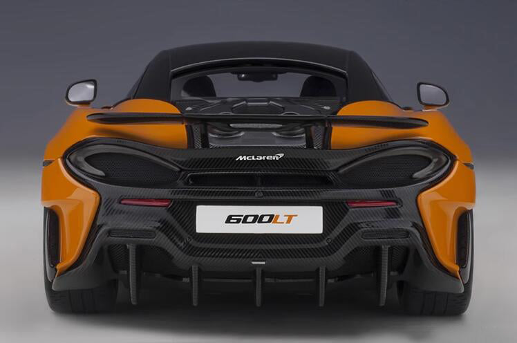 AUTOART McLaren 600LT sports car orange 1:18car Pre-a Model
