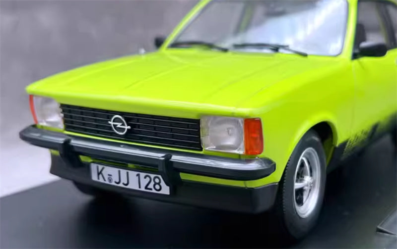NOREV Opel Kadett Rallye 2.0E 1977 Green 1:18 Car Pre-built Model view5