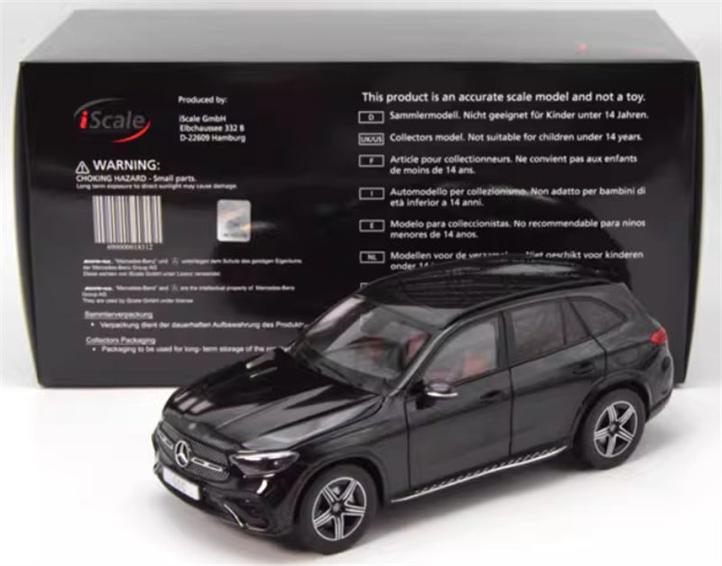 iScale Mercedes Benz GLC C254 2024 black 1:18 Car Pre-built Model view9