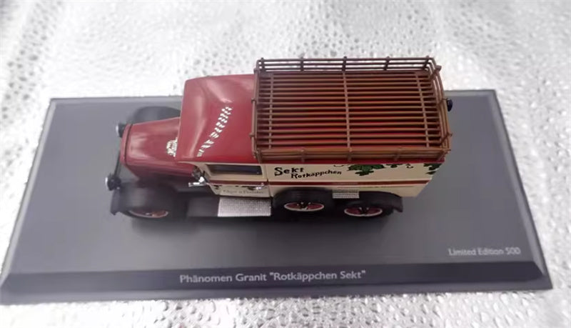 Schuco PHANOMEN GRANIT ROTKAPPCHEN SEKT vintage car red Limited Edition 500PCS ONLY 1:43 Car Pre-built Model view4