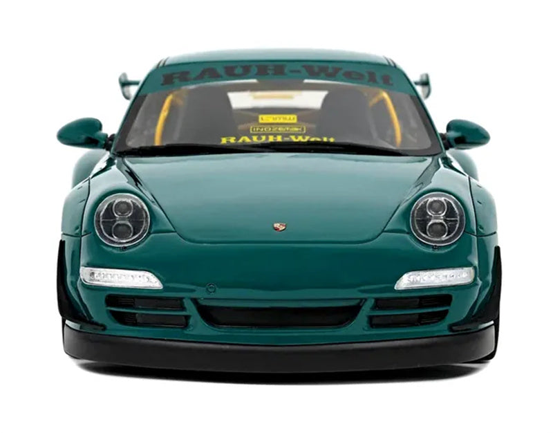 1:18 PORSCHE 911 997 RWB SYUNKASHUTO COUPE  Green  GT SPIRIT Limited Edition Resin Car Model