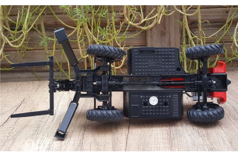 XCMG XT5017K Telescopic Arm Forklift Red 1:30 Truck Pre-built Airliner Model Display view6