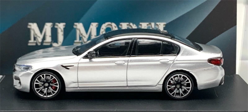 1:64 BMW M5 F90 Diamond Silver MJ Model Limited Edition 999PCS ONLY DIECAST Civil Car Model