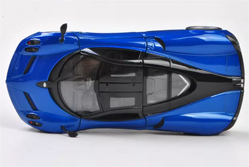 1:24 Pagani Huayra Supercar  Blue  WELLY  DIECAST Car Model