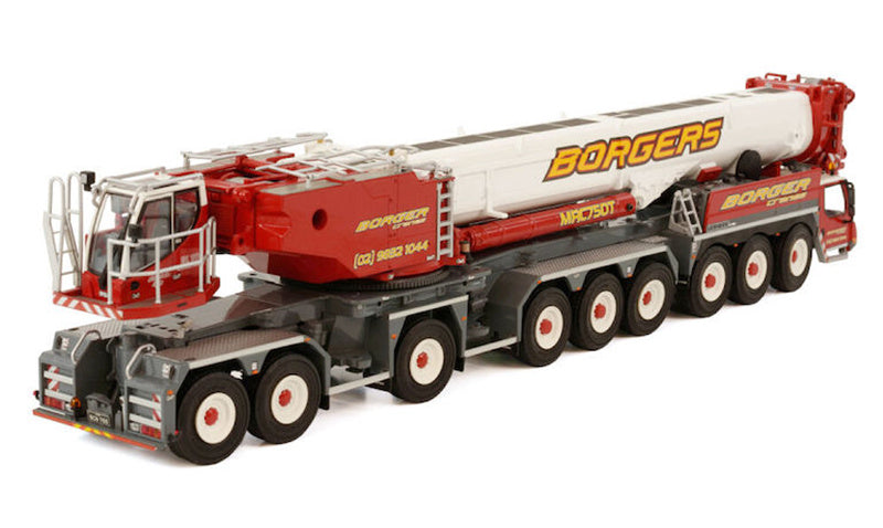 WSI  LIEBHERR LTM 1750 BORGER CRANES 1/50 DIECAST Truck Lorry
