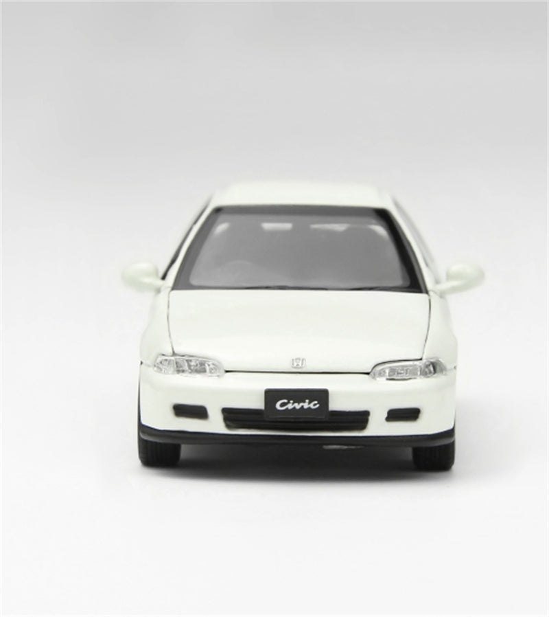 LCD-MODELS Honda Civic SiR II EG6 White 1:64 car Pre-built Model view5