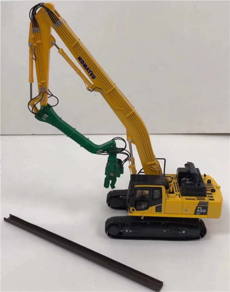 KOMATSU PC450LC-8 pile driver (green head) Limited edition commemorative edition 1:50 Truck Pre-built Model