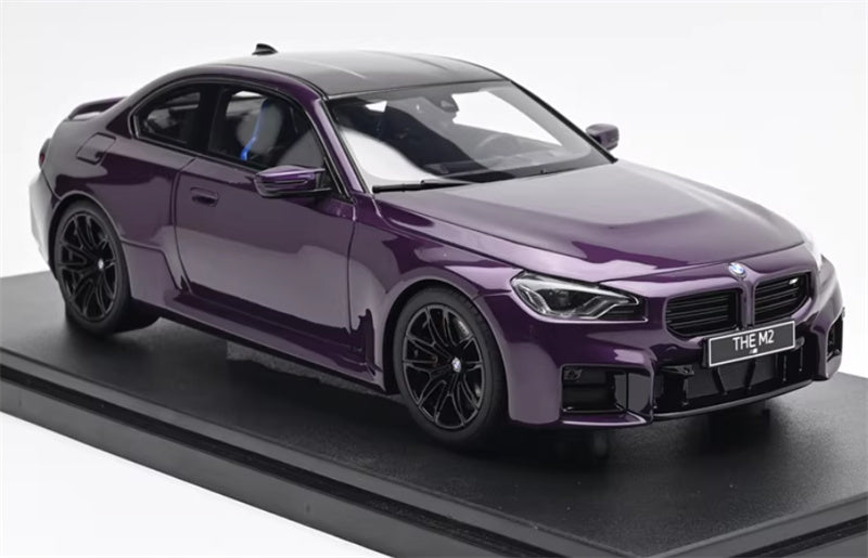 1:18 BMW M2 COUPE 2023 purple  GT SPIRIT Limited Edition Resin Car Model