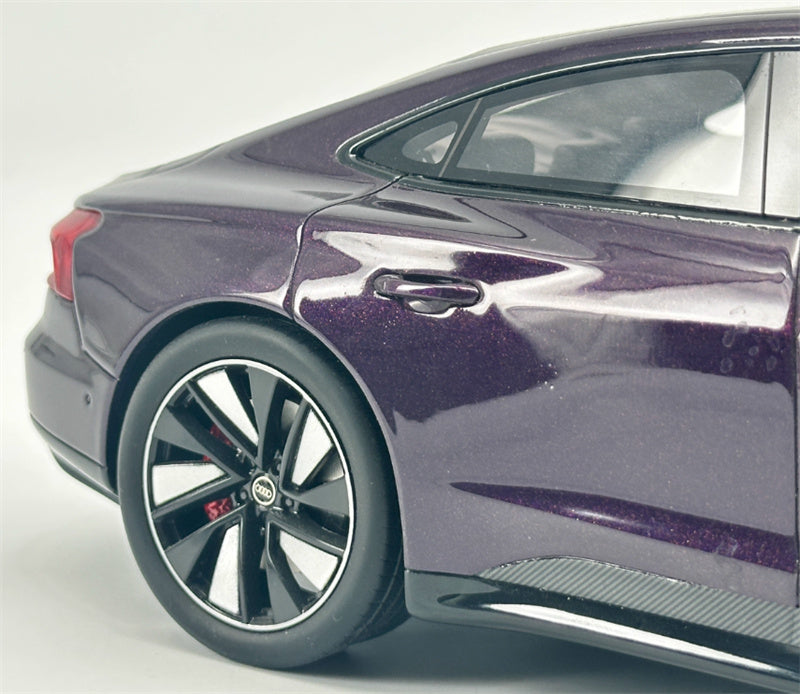 GT Spirit Audi RS E-TRON GT VELVET VIOLET Limited Edition 1:18 Car Pre-built Model view2