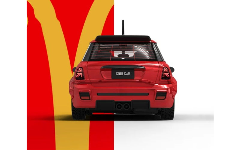 1:64 MINI COOPER   Red COOL.CAR Regular Version Limited Edition 500PCS ONLY DIECAST Model