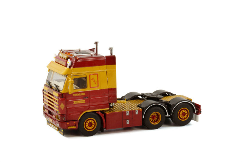 WSI SCANIA 3 SERIES STREAMLINE 6X2 TAG AXLE HELMHOLT ADUARD 1/50 Truck Pre-built Model