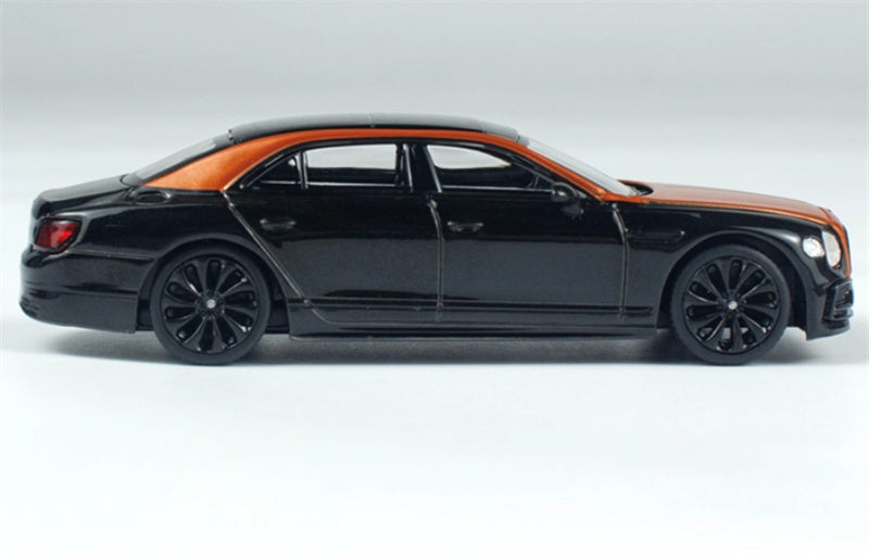 MINIGT Bentley Flying Spur Orange Flame/Onyx color box packaging 1:64 Car Pre-built Model view5