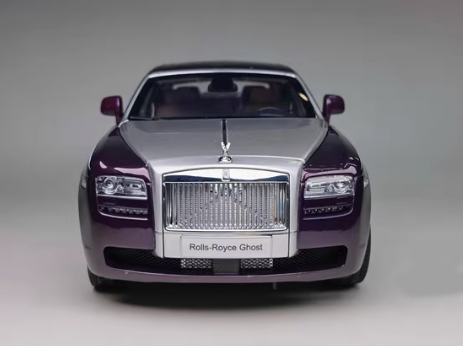 kyosho Rolls Royce RR ghost Nebula Purple 1:18car Pre-a Model