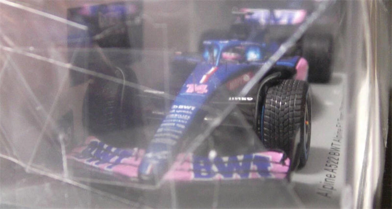 Spark Alpine A522 BWT 7th Monaco GP 2022 FERNANDO ALONSO 1:43 Car Pre-built Model view2