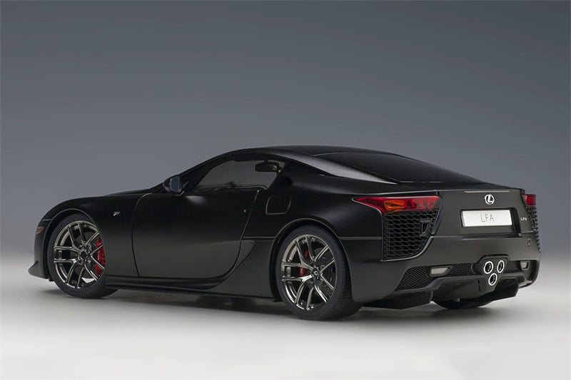AUTOART LEXUS LFA Car Matte Black 1:18 DIECAST car