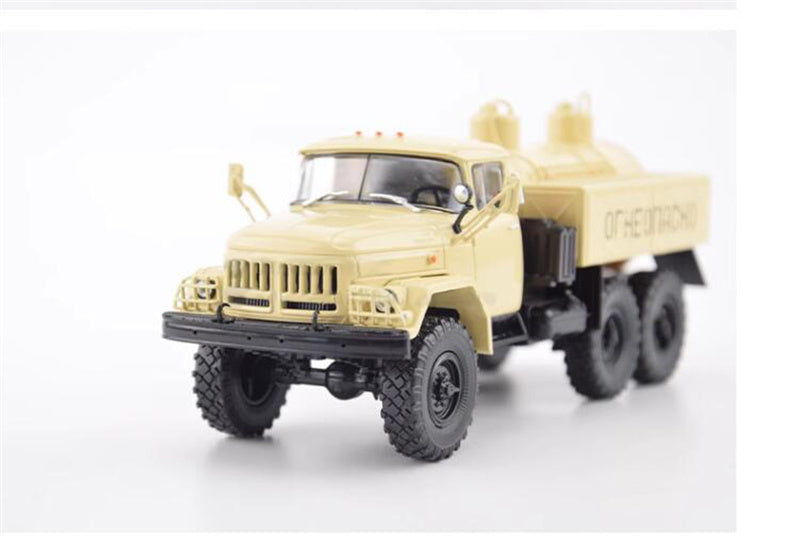 Modimio Soviet Leutov Forest Wilderness Swamp Off road Oil Transport Vehicle MA-4A(ZIL-131) 1:43 Truck Pre-built Model