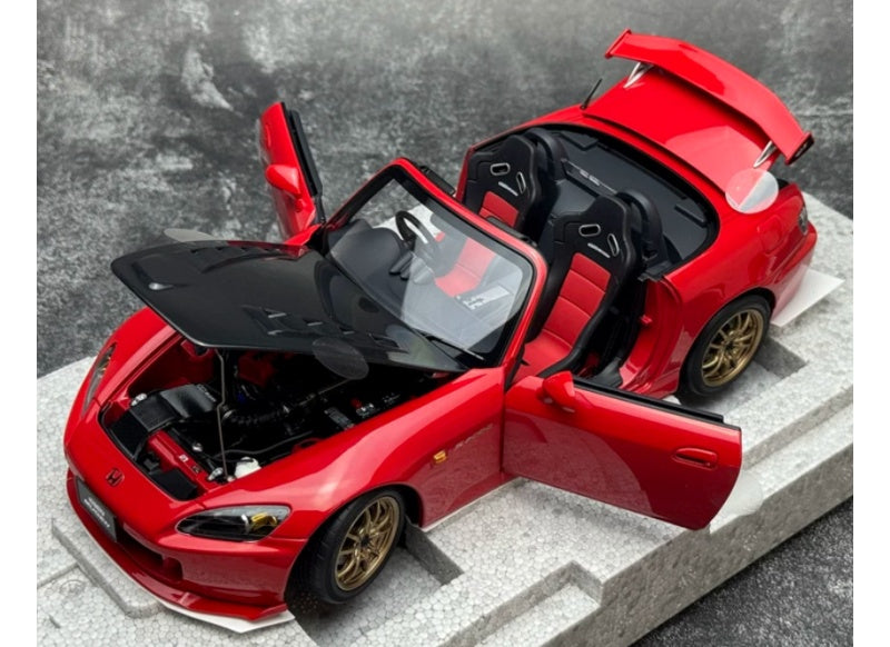 1:18 Honda S2000 MUGEN  NEW FORMULA RED MOTORHELIX Limited Edition 299PCS ONLY DIECAST Model