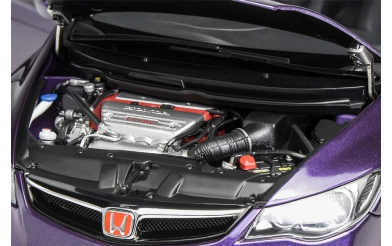 1:18 Honda R (FD2) Pearl Purple MOTORHELIX Limited 399 pcs DIECAST Car Model
