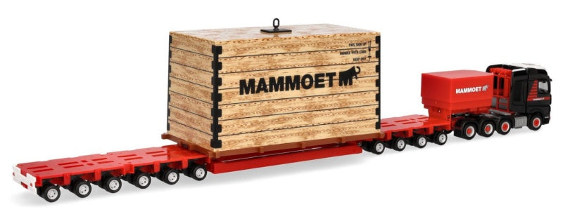 1:87 MERCEDES BENZ  ACTROS SLT w/ trailer + load MAMMOET   DIECAST Model