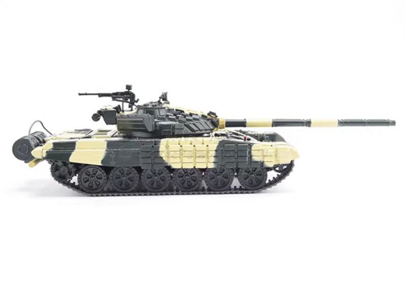 Modimio Russian T-72B 3rd generation European main battle tank camouflage color 1:43 Tank diecast model view3