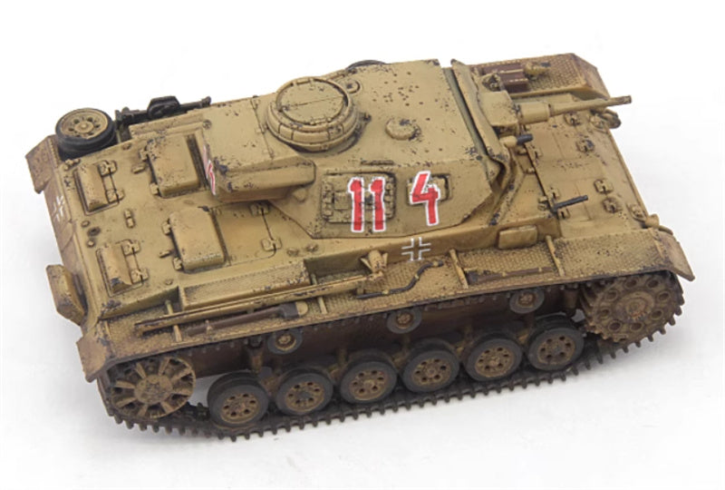 S-MODEL Tank No. 3 G-type African Army #114 1:72 Tank Pre-built Model