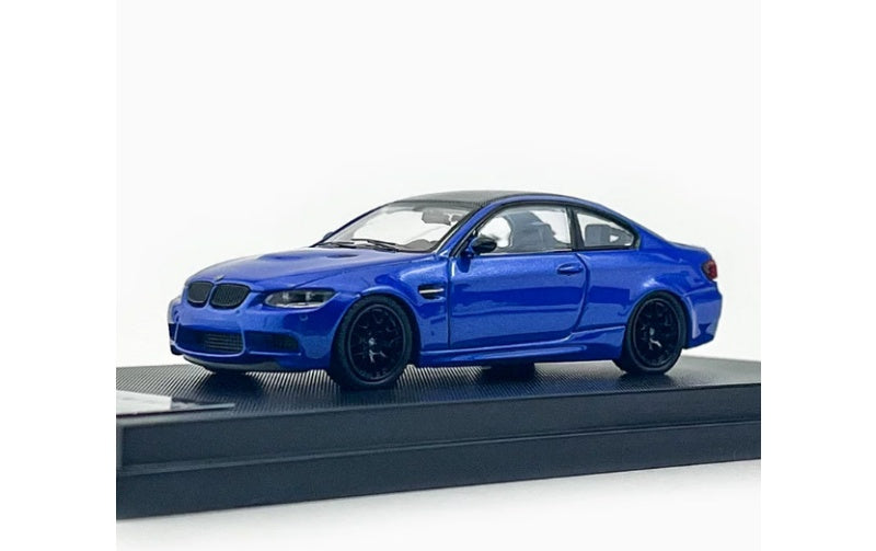 1:64 BMW M3 E92  Blue Fine model  Limited Edition 699PCS ONLY DIECAST Model