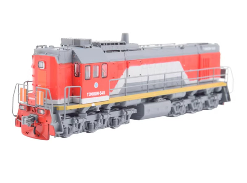 Modimio Russia TEM18DM diesel locomotive 1:87 Locomotive Pre-built Airliner Model Display view1