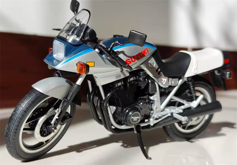 1:12 Suzuki GSX1100S  Blue Silver  Aoshima  DIECAST motorcycle Model