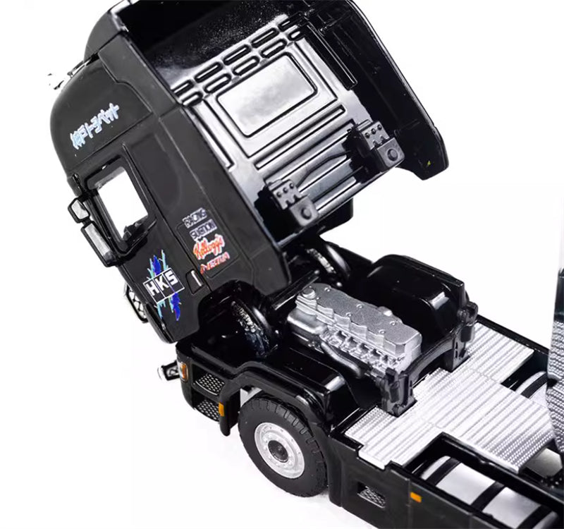 TIMEMICRO Scania container truck HKS 1:64 Truck Pre-built Model view4