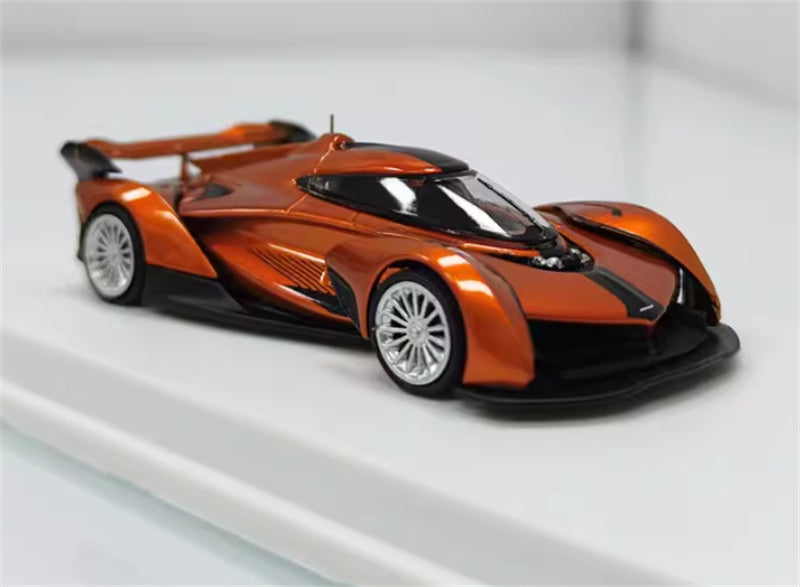 LMLF MODEL Mclaren solus GT supercar Metallic Orange 1:64 Car Pre-built Model view5