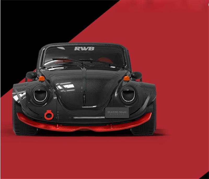 TIMEMICRO Volkswagen RWB Beetle ADVAN Coating Regular Edition 1:64 Car Pre-built Model view4