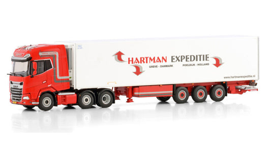 WSI DAF XG+ 6X2 TWINSTEER Hartman Expeditie 1:50 Model