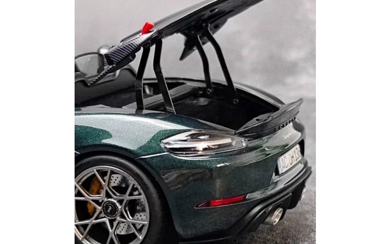 1:18 Porsche 718 Spyder RS 2023 Green NOREV Convertible DIECAST Car Model
